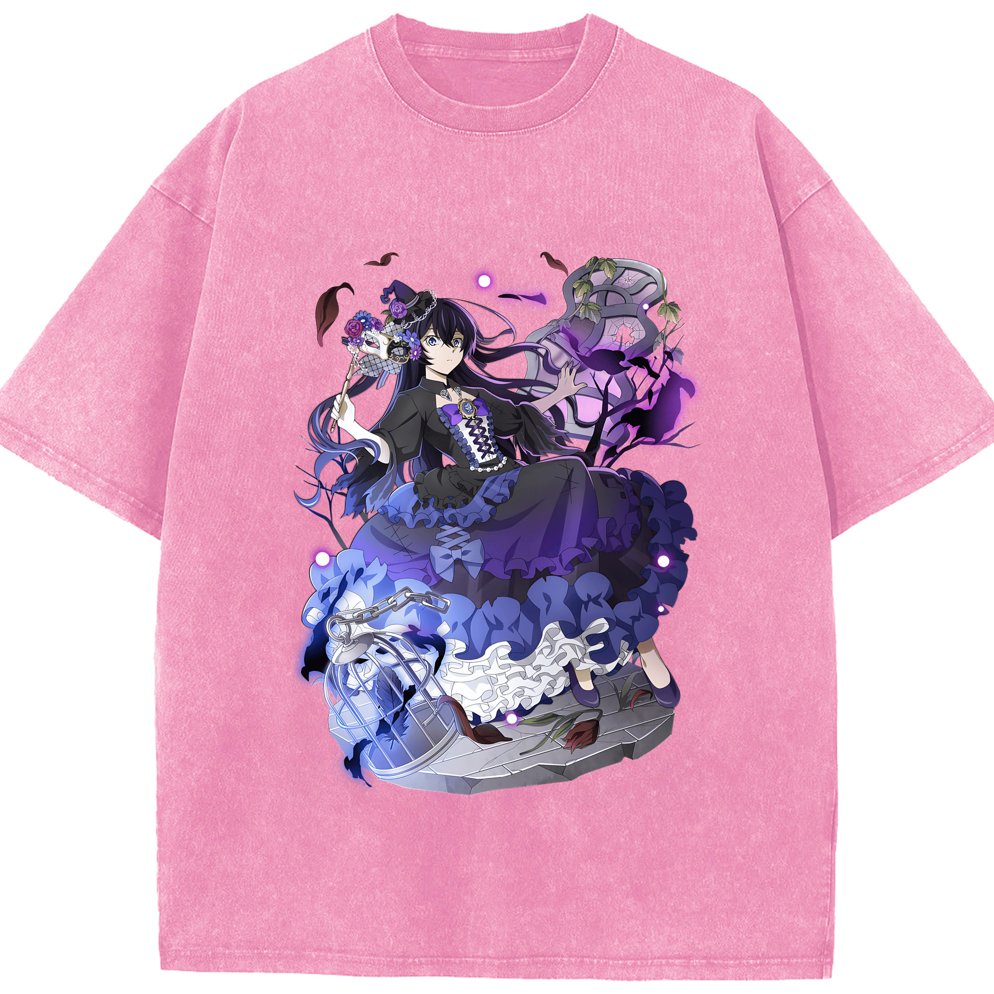 （画像用） 文豪ストレイドッグス Bungo Stray Dogs 綿100% ヴィンテージ風 半袖Tシャツ（フロントプリント）